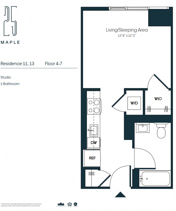 Floorplan Image of Residence 611
