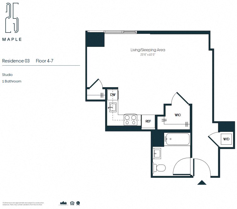 Floorplan Image of Residence 703